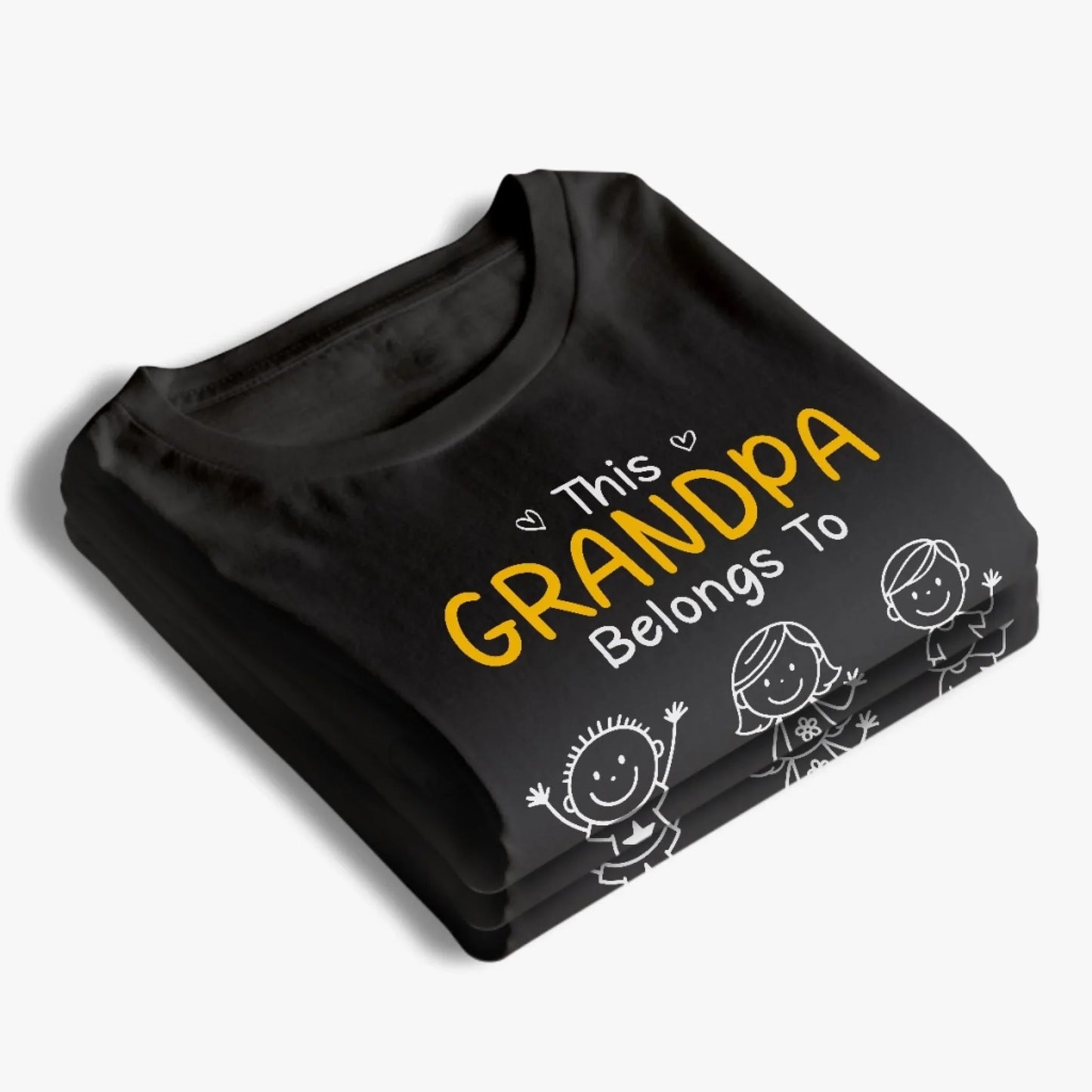 Custom Unisex T-shirt, Premium T-shirt, Hoodie - Personalized Birthday Gifts For Dad, Grandpa - Promoted To Grandpa