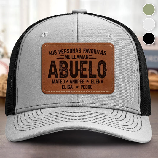 Sombrero Con Parche De Cuero Con Forma Personalizada - Regalos De Cumpleaños Personalizados P